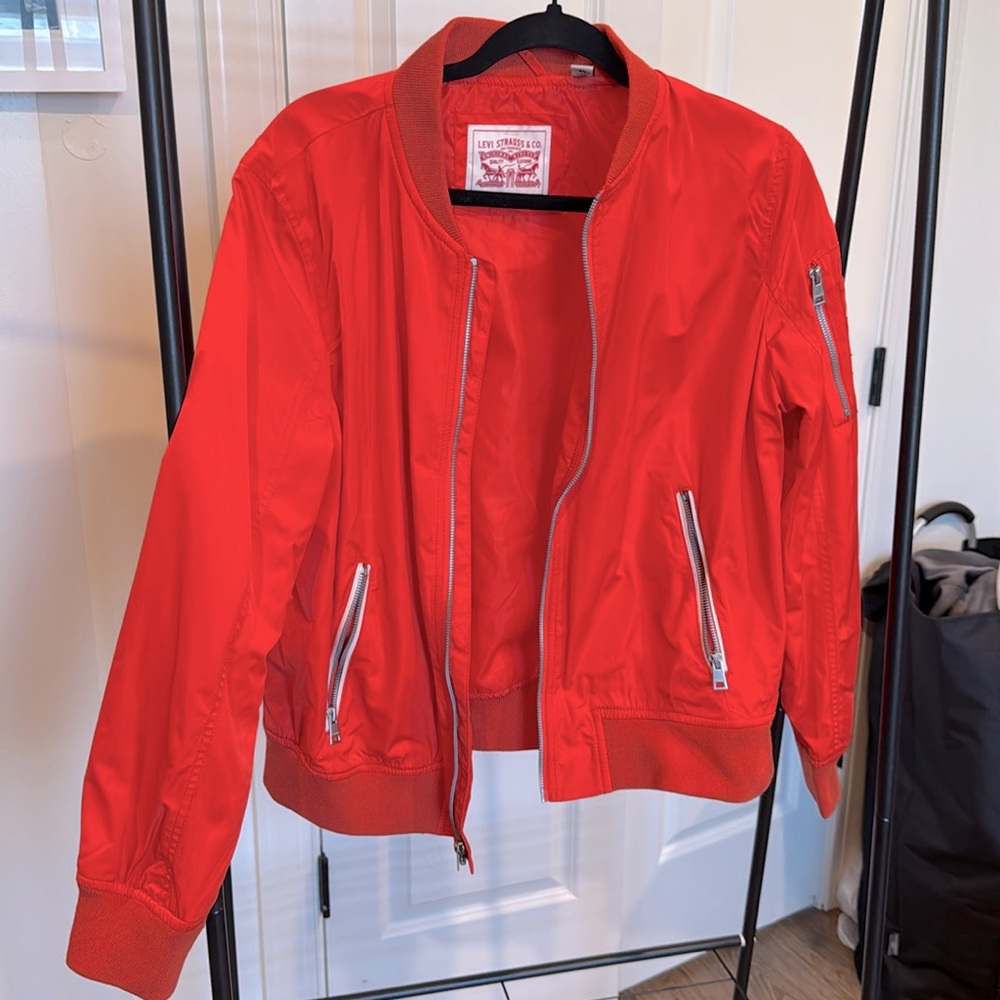 Levi’s bomber jacket, size XL